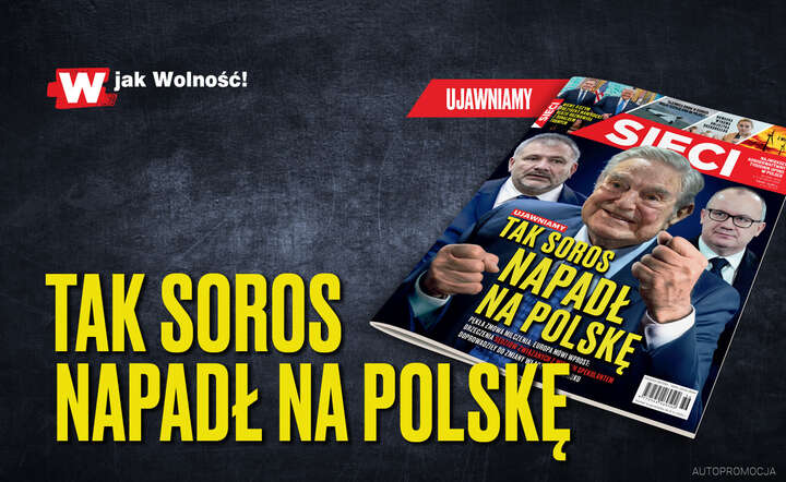 Okładka tygodnika Sieci / autor: Fratria 