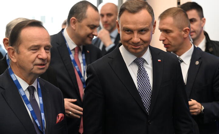 Andrzej Duda na Kongresie 590 / autor: PAP/EPA