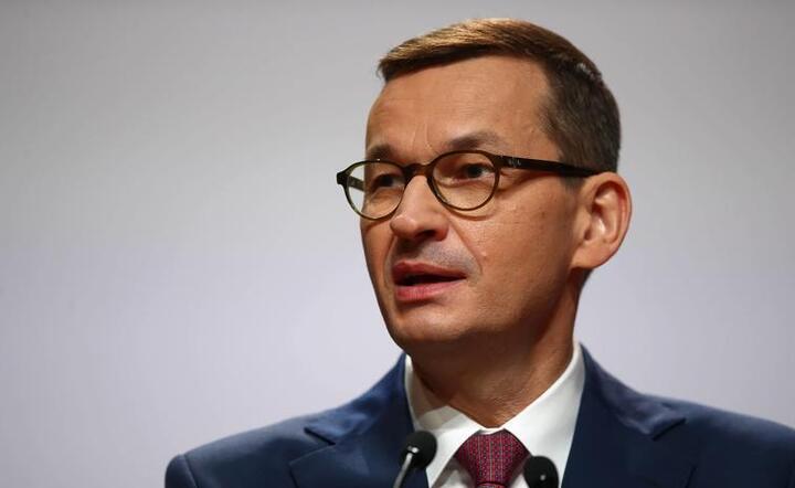 premier Mateusz Morawiecki / autor: fotoserwis PAP