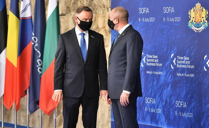 Andrzej Duda i Rumen Radev / autor: PAP/EPA