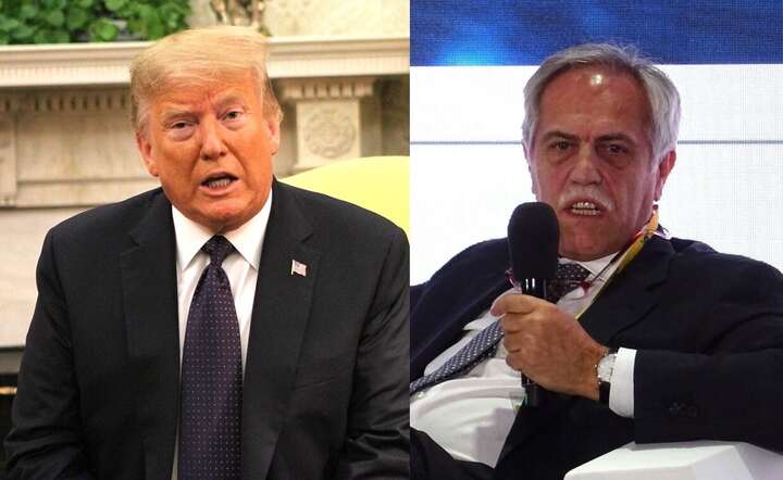 Donald Trump spotkał się niedawno w swojej prywatnej posiadłości z Zygmuntem Solorzem / autor: Fratria / MCz+MK