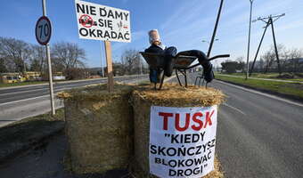 W całym kraju rolnicze protesty i blokady dróg
