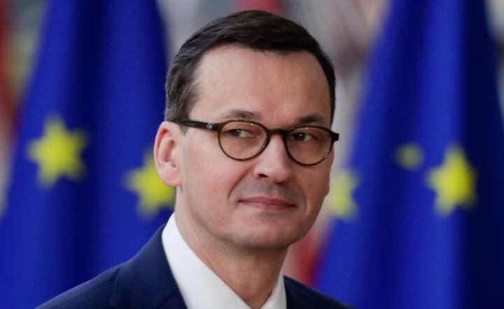 Mateusz Morawiecki / autor: PAP/EPA/STEPHANIE LECOCQ