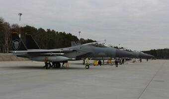 Amerykańskie F-15 w Łasku! To wsparcie wschodniej flanki