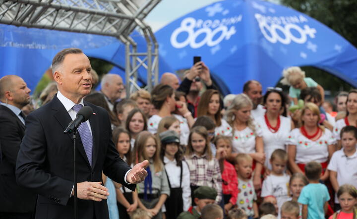 Prezydent Andrzej Duda / autor: PAP/Paweł Supernak