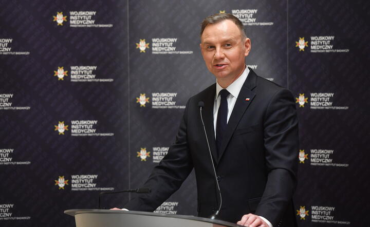Prezydent Andrzej Duda / autor: pap