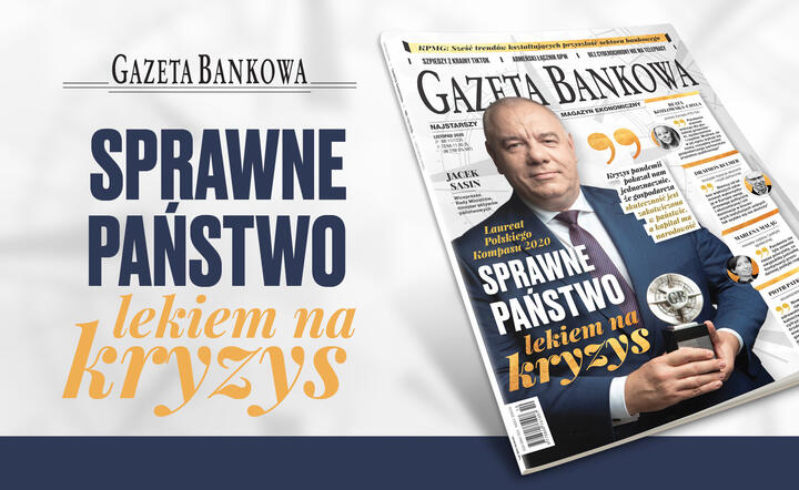 Okładka Gazety Bankowej / autor: Fratria