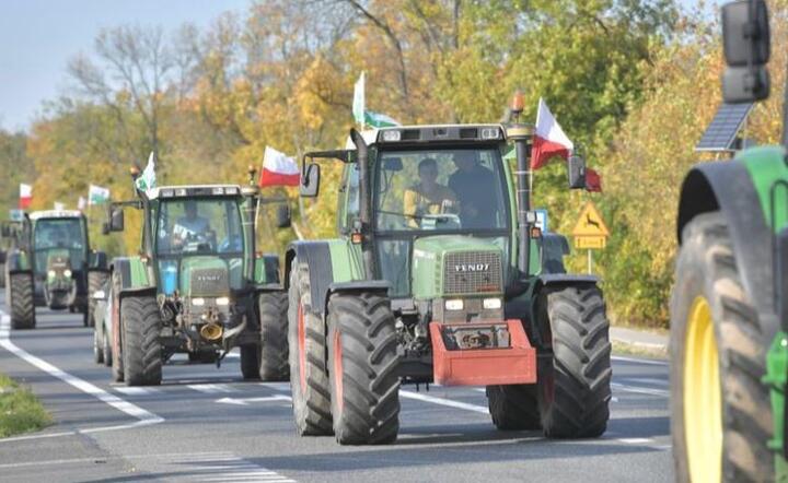 Protest rolników / autor: PAP