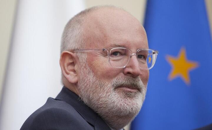 Wiceprzewodniczący Komisji Europejskiej Franz Timmermans / autor: Fratria