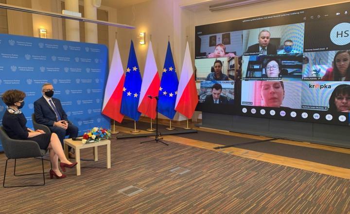 minister rodziny i polityki społecznej Marlena Maląg / autor: MRiPS