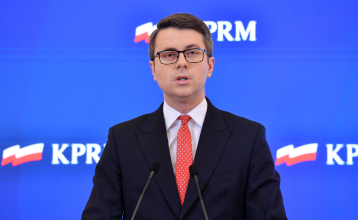 rzecznik rządu Piotr Müller / autor: PAP