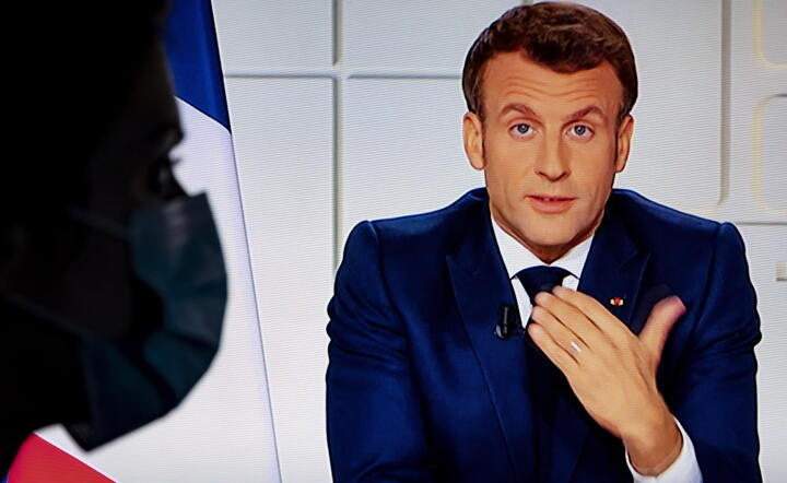 prezydent Francji Emmanuel Macron / autor: fotoserwis PAP