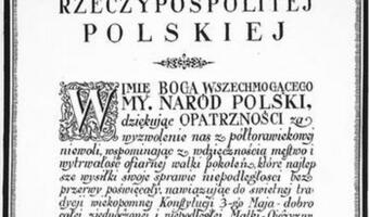 Mateusz Morawiecki na FB: 100 lat Konstytucji Marcowej