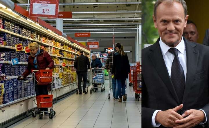 Takie rzeczy za Tuska: inflacja niska, a zakupy drogie