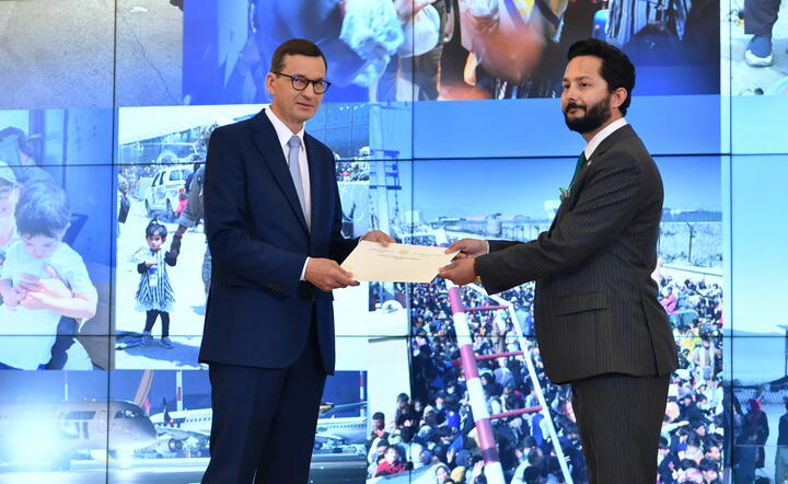 Mateusz Morawiecki i Tahir Quadiry / autor: PAP