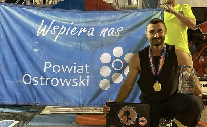 Adam Spychała  / autor: Facebook/Adam Spychała Firefighter