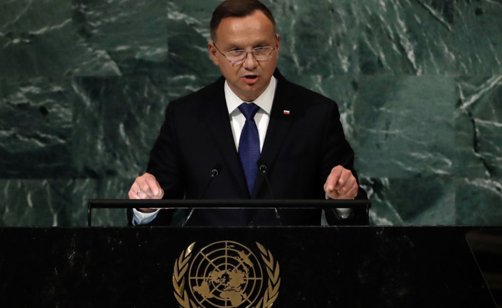  prezydent Andrzej Duda / autor: PAP/EPA/Peter Foley