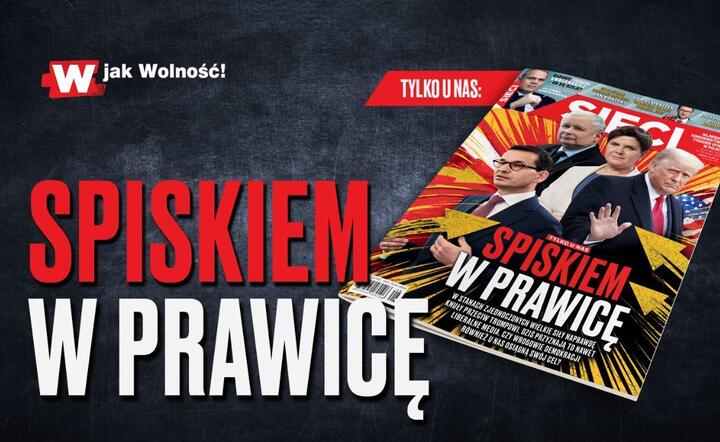 Okładka tygodnika Sieci  / autor: Fratria 