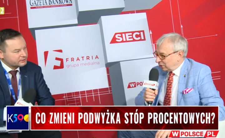 dr Andrzej Sadowski z Centrum Adama Smitha i Maksymilian Wysocki / autor: Fratria