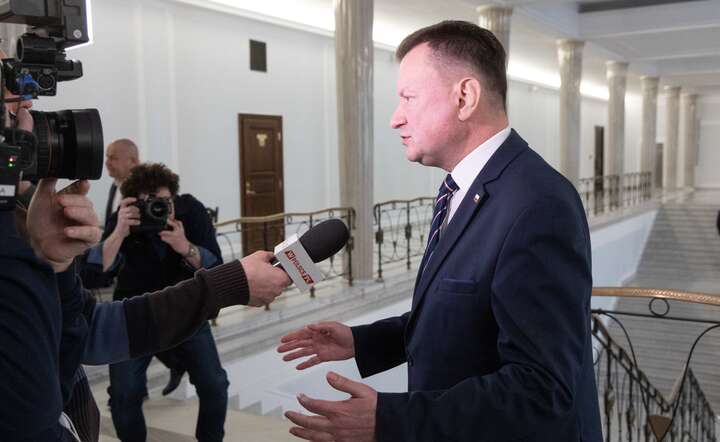 Szef klubu PiS Mariusz Błaszczak / autor: Fot. Andrzej Wiktor/Fratria