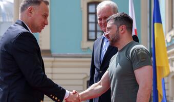 Prezydent Duda w Kijowie: Ukraina pozostanie dumna i wolna