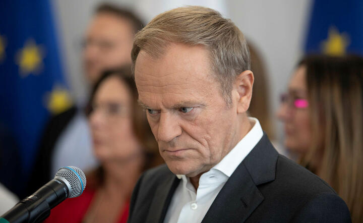 Donald Tusk, szef PO / autor: Fratria
