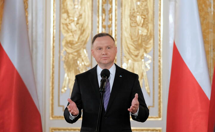 Prezydent Andrzej Duda  / autor: PAP/Mateusz Marek