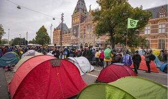 Klimatyczny paraliż Amsterdamu