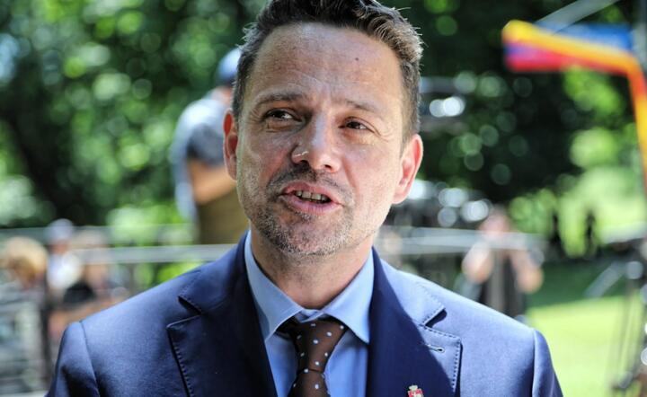 Prezydent Warszawy Rafał Trzaskowski / autor: PAP/Wojciech Olkuśnik