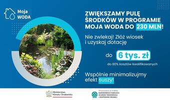 Dofinansujemy program „Moja Woda”