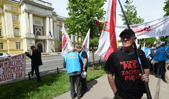 „Nie rzucim ziemi” - manifestacja rolników z NSZZ "Solidarność" RI