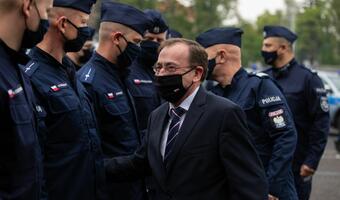 Kamiński: Wspieramy Litwinów; na Litwę jedzie 53 policjantów