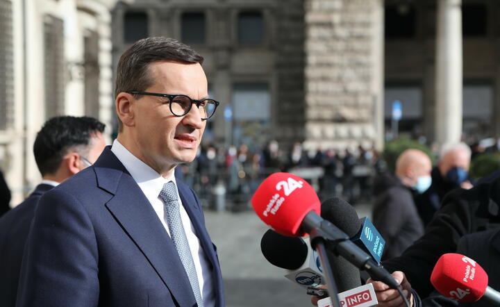 Premier Mateusz Morawiecki  / autor: PAP/Wojciech Olkuśnik