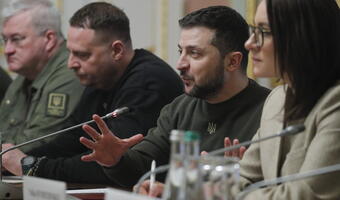 Zełenski: Goliat zaczął przegrywać, nie ma szans