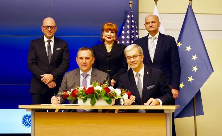 Podpisanie umowy z GE / autor: Ministerstwo Inwestycji i Rozwoju