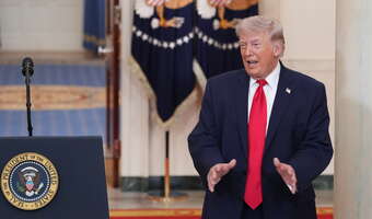 Przemowa Trumpa wzmacnia obawy o eskalację