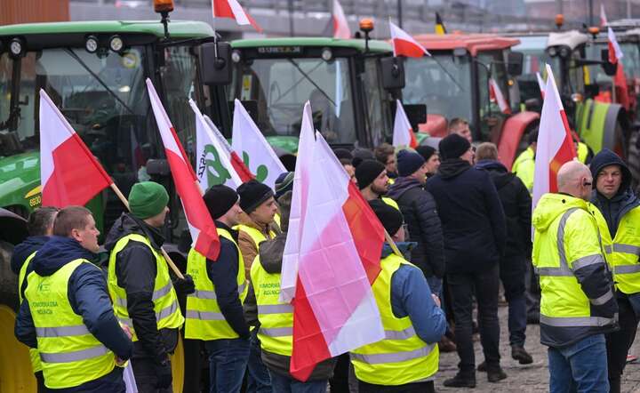 Protest rolników  / autor: PAP/Adam Warżawa