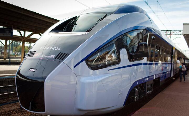 Pierwszy skład Dart w barwach PKP Intercity, fot. materiały prasowe Pesa