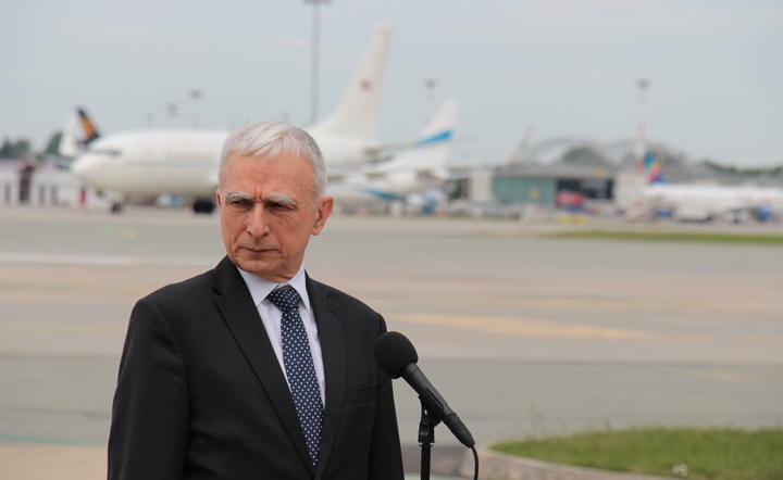pełnomocnik rządu ds. strategicznej infrastruktury energetycznej Piotr Naimski / autor: Fratria