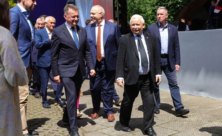 Prezes PiS Jarosław Kaczyński / autor: PAP