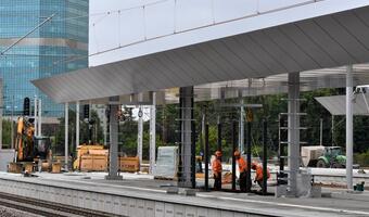 Warszawa Zachodnia. Nowe tory, perony. Ważny etap