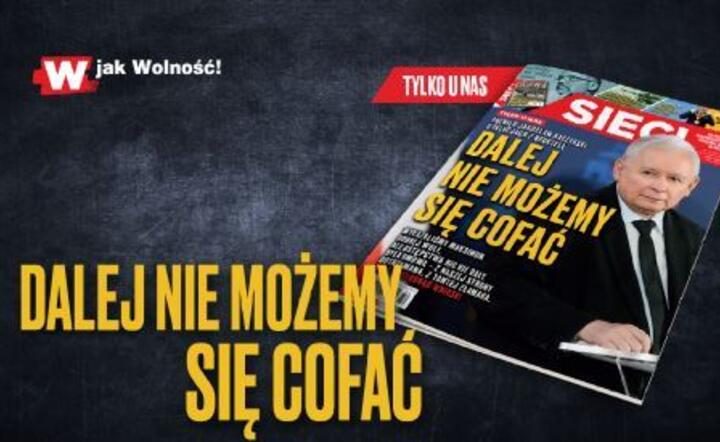 Okładka tygodnika Sieci  / autor: Fratria 
