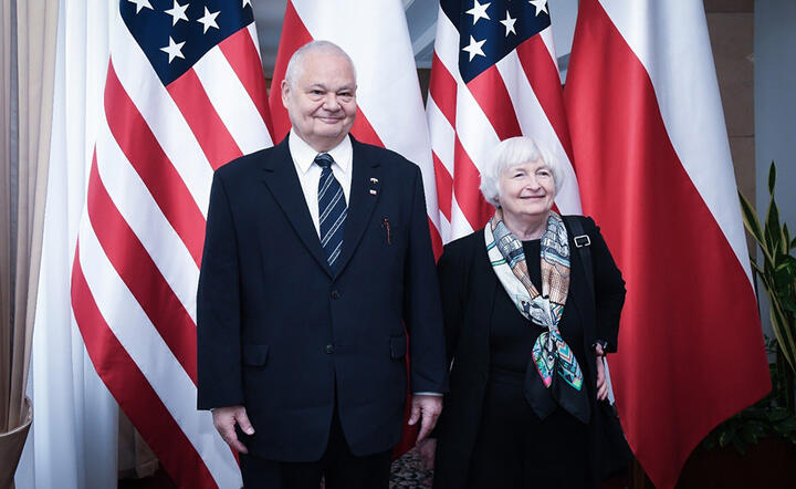 Janet Yellen i Adam Glapiński / autor: Materiały prasowe