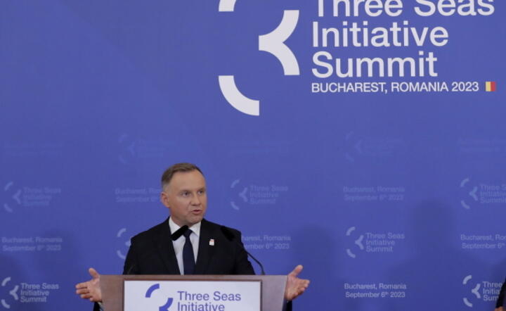 Prezydent Andrzej Duda / autor: PAP/EPA/ROBERT GHEMENT