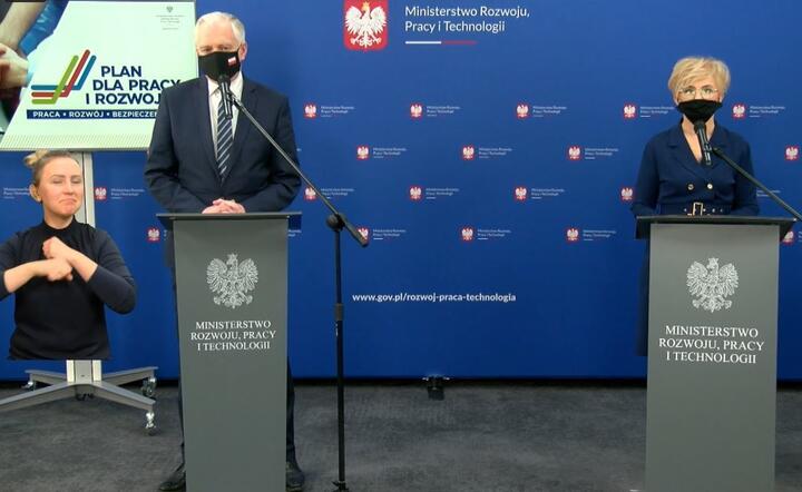 Jarosław Gowin i Iwona Michałek / autor: Fratria