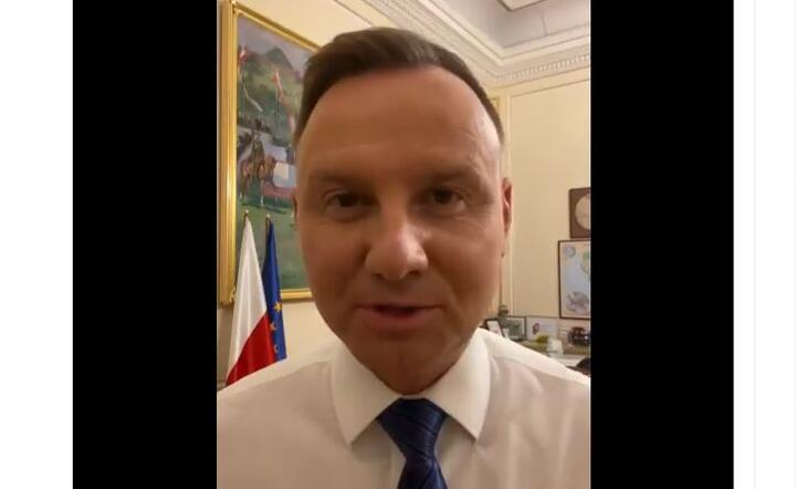 Prezydent Andrzej Duda / autor: Fratria