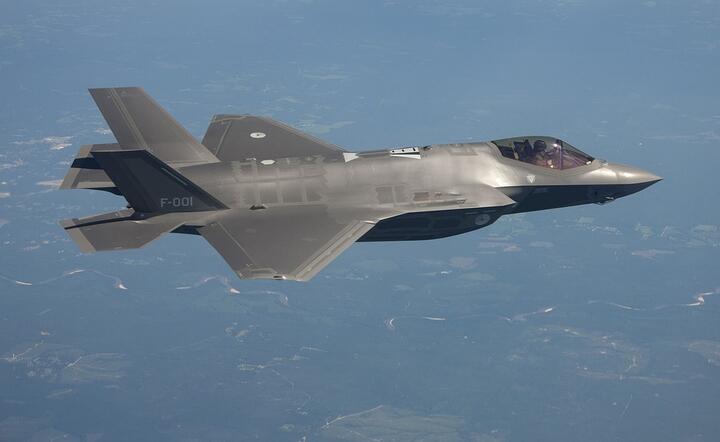 Myśliwiec piątej generacji Lockheed Martin F-35 / autor: Pixabay