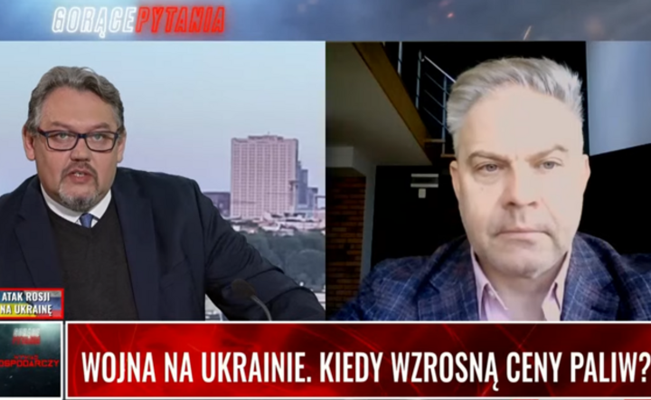 Maciej Wośko i wiceprezes Instytutu Staszica Dawid Piekarz / autor: Fratria