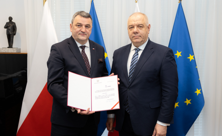 Marek Wesoły z nominacją / autor: Ministerstwo Aktywów Państwowych