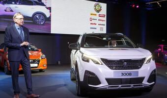 Peugeot 3008 europejskim samochodem roku 2017